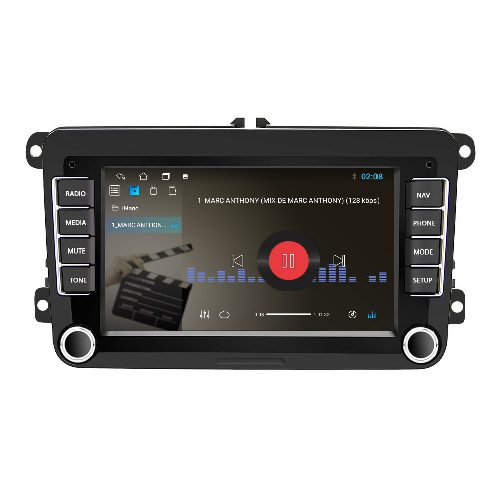 Navigație Android TS7 Topway, 2+32 GB, CarPlay & Android Auto, ecran 7"|Compatibil Golf 5, Golf 6, Jetta, Passat B6/B7/CC, Polo, Tiguan, Touran [3]
