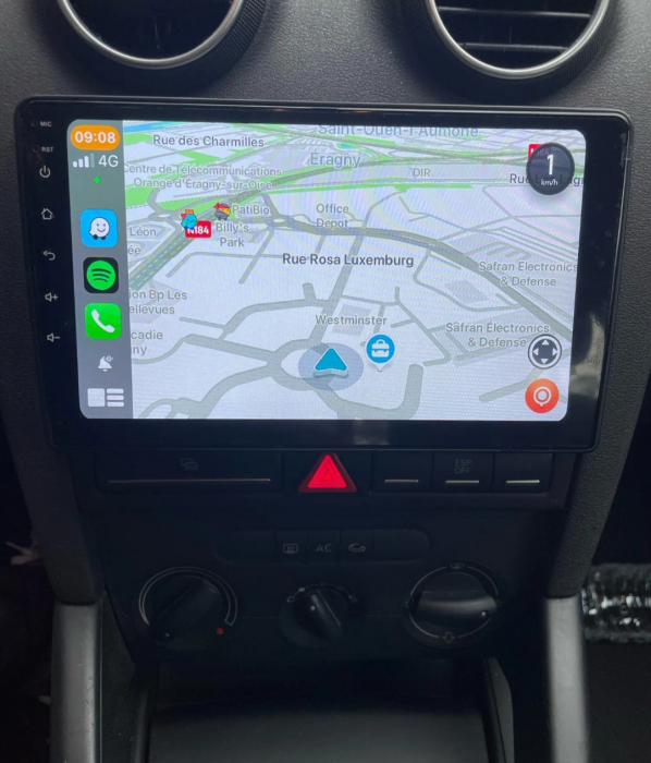Navigatie Audi A3 (2003-2013) cu Android 13, 4GB RAM 64GB ROM, DSP, ecran 9 Inch,Carplay si Android Auto [6]