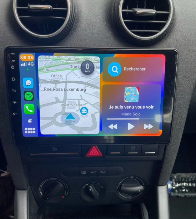 Navigatie Audi A3 (2003-2013) cu Android 13, 4GB RAM 64GB ROM, DSP, ecran 9 Inch,Carplay si Android Auto [8]