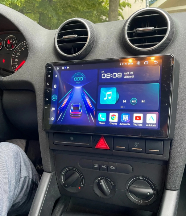 Navigatie Audi A3 (2003-2013) cu Android 13, 4GB RAM 64GB ROM, DSP, ecran 9 Inch,Carplay si Android Auto [3]