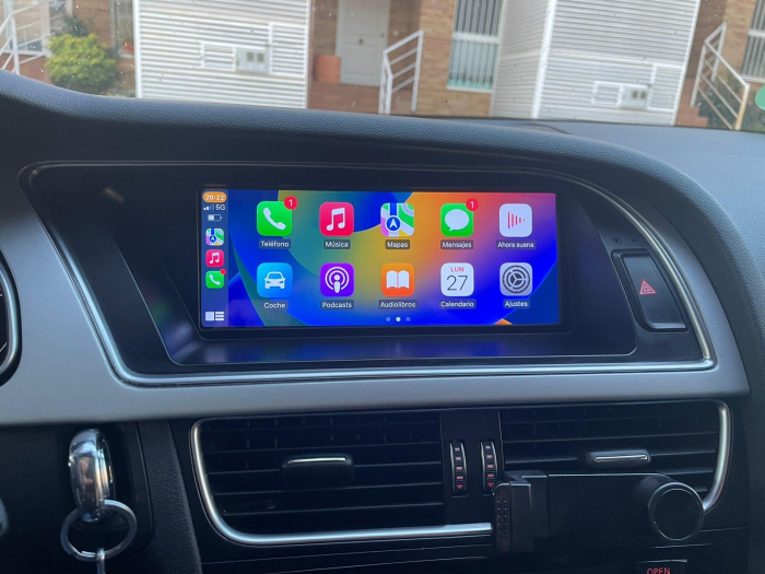 Set 360° Navigatie Audi A4 B8 (2009-2016), Android 12, 4GB RAM, 4G SIM, Carplay si Android auto,High Version [5]
