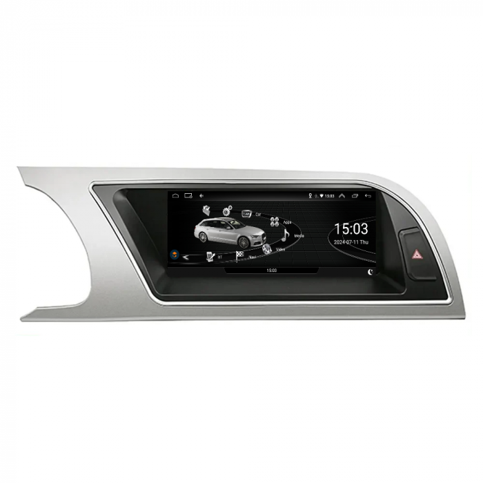 Navigatie Audi A4 B8 (2009-2016), Android 12, 4GB RAM 64GB, 4G SIM, Carplay si Android auto PREMIUM Low Version [5]