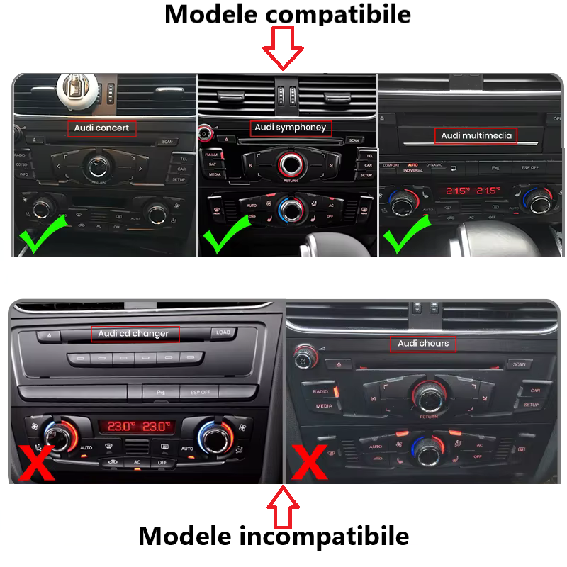 Navigatie Audi Q5 (2009-2016), Android 12, 6 GB RAM 128 GB ROM, Slot 4G SIM, Carplay si Android auto, FARA MMI [3]