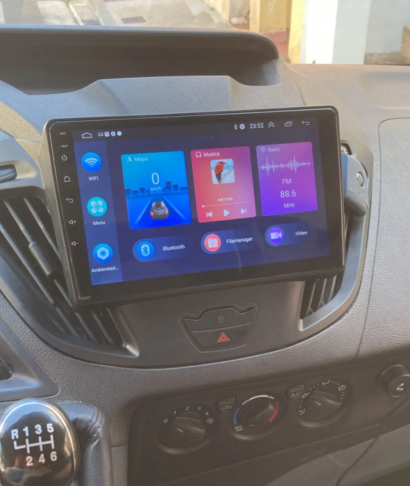 Navigatie Ford Transit (2012-2019), Android 12, 2GB RAM 32GB, DSP, Carplay si Android auto, ecran 9 inch [3]