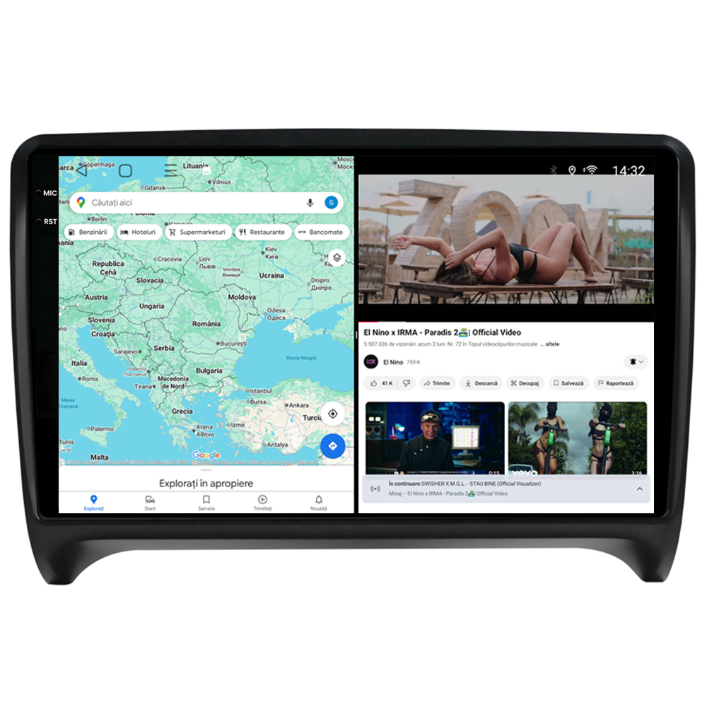 Navigație Android dedicată 2K QLED Octa-Core UIS8581A cu SIM 4G, CarPlay și Android Auto [5]