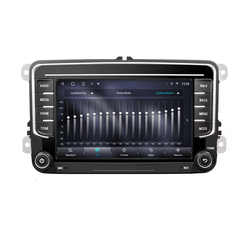 Navigatie Volkswagen|Skoda|Seat cu Android 14, CarPlay si Android Auto, dedicata Golf 5, Golf 6, Jetta, Passat B6, CC, B7, Polo, Tiguan, Touran, Skoda, Seat ecran 7 inch [9]