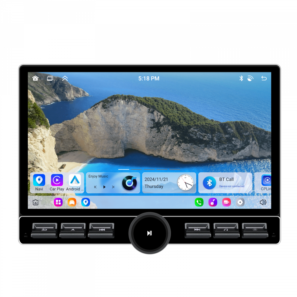 Navigație Auto Android 13 QLED 10.1" 6GB RAM + 128GB ROM, GPS, Bluetooth 5.0, WiFi,FM/RDS, USB [5]