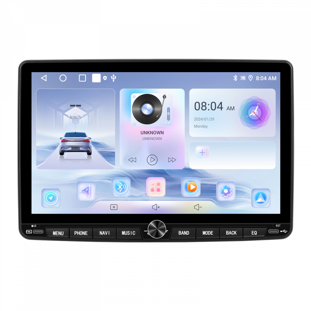 Navigație Auto Android 13 10.1" 2GB RAM + 64GB ROM, GPS, Bluetooth 5.0, WiFi,FM/RDS, USB, universala [2]