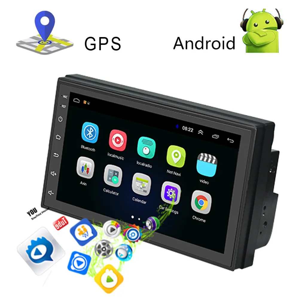 Navigație Auto Universală 2DIN cu Android, 2GB RAM, 64GB ROM-Compatibilă cu VW Golf 4, Passat B5, Skoda, Bora [14]