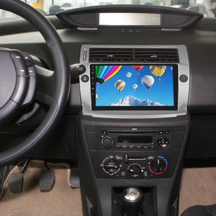 Navigatie Citroen C4 din (2004-2012) cu Android 12, 8GB RAM 128GB ROM,DSP, SIM 4G Carplay si Android Auto ecran 9 Inch [6]