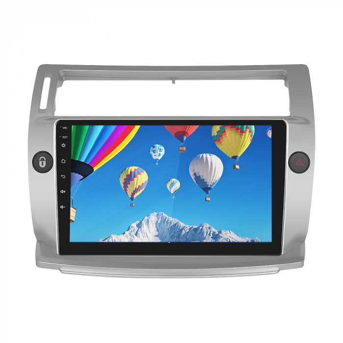 Navigatie Citroen C4 din (2004-2012) cu Android 12, 8GB RAM 128GB ROM,DSP, SIM 4G Carplay si Android Auto ecran 9 Inch [3]
