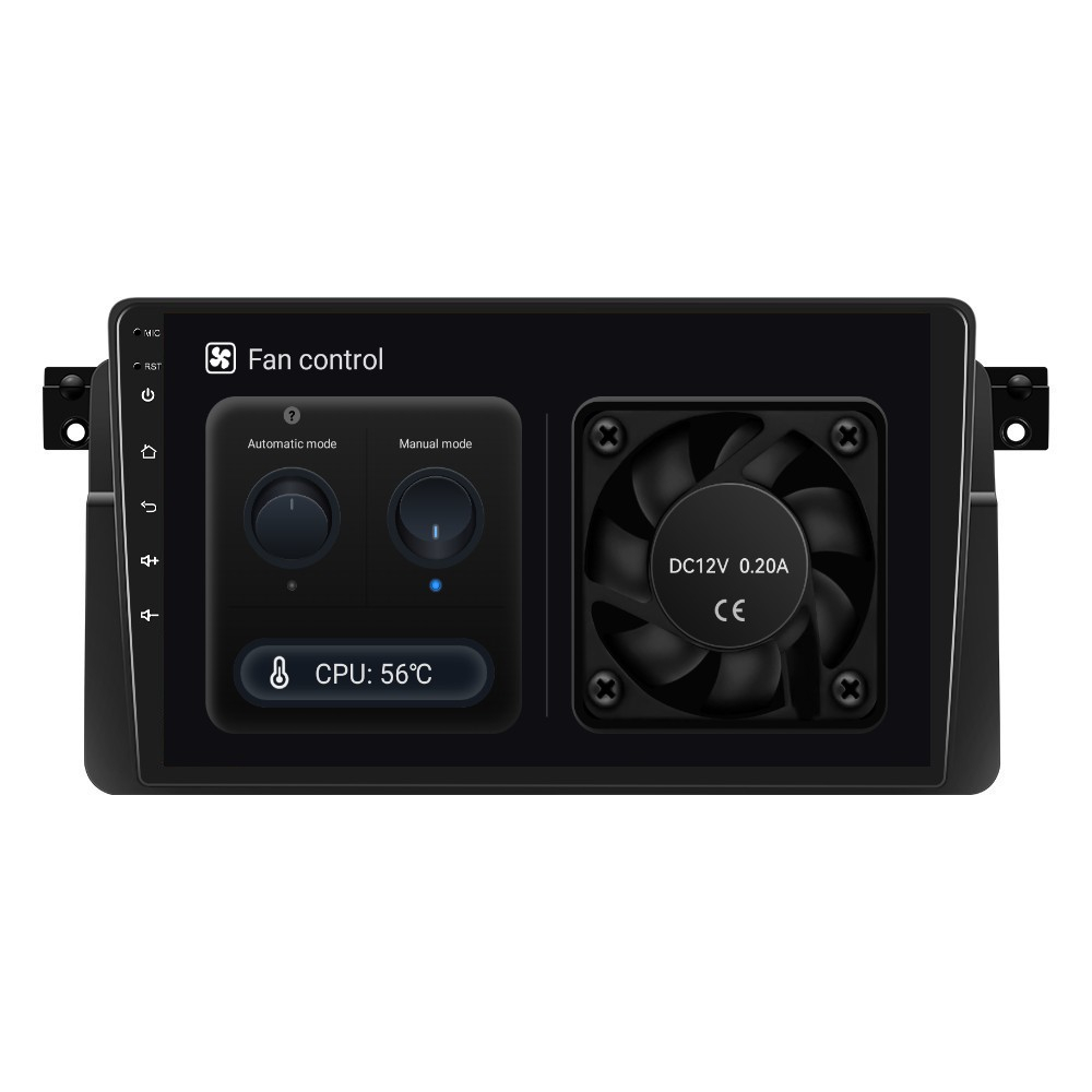 Navigatie BMW E46 (1998-2005) cu Android, 8GB RAM 128GB ROM, cu SLOT SIM 4G, DSP, ecran 9 Inch, Carplay si Android Auto [7]