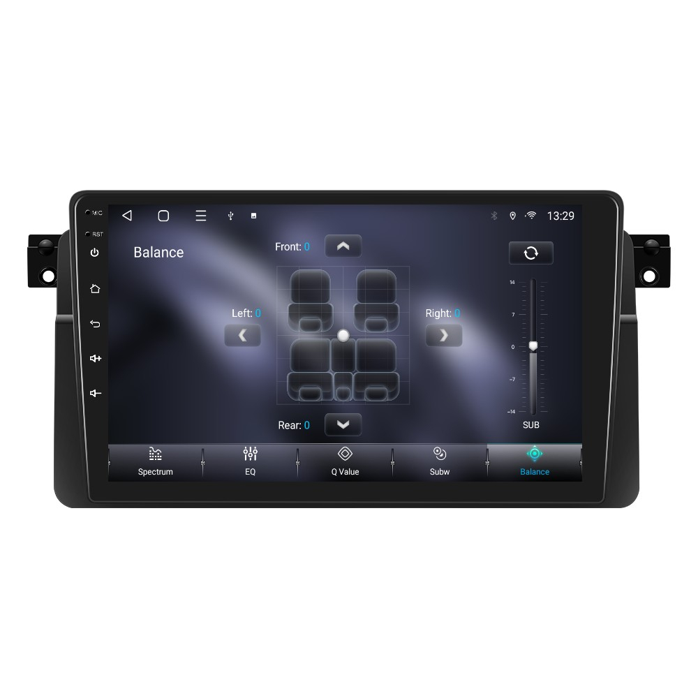 Navigatie BMW E46 (1998-2005) cu Android, 4GB RAM 64GB ROM, cu SLOT SIM 4G, DSP, ecran 9 Inch, Carplay si Android Auto [4]