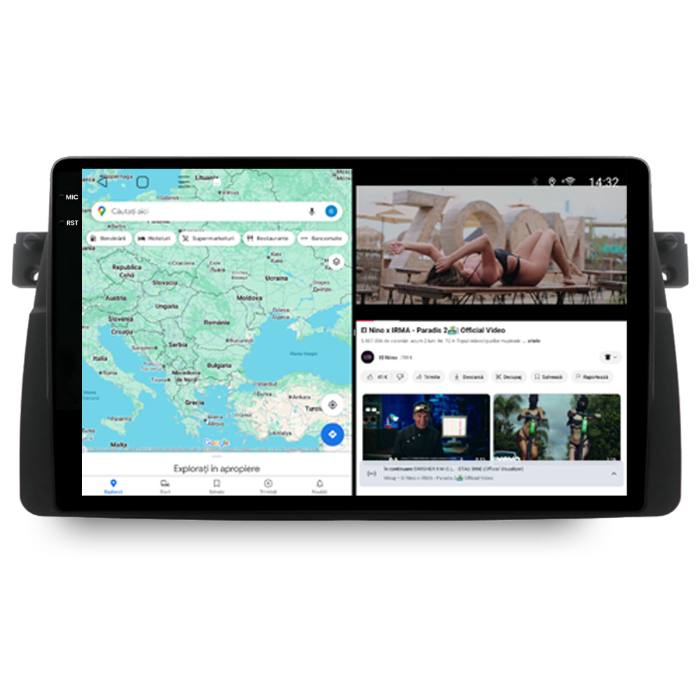 Navigație Android dedicată 2K QLED Octa-Core UIS8581A cu SIM 4G, CarPlay și Android Auto [5]