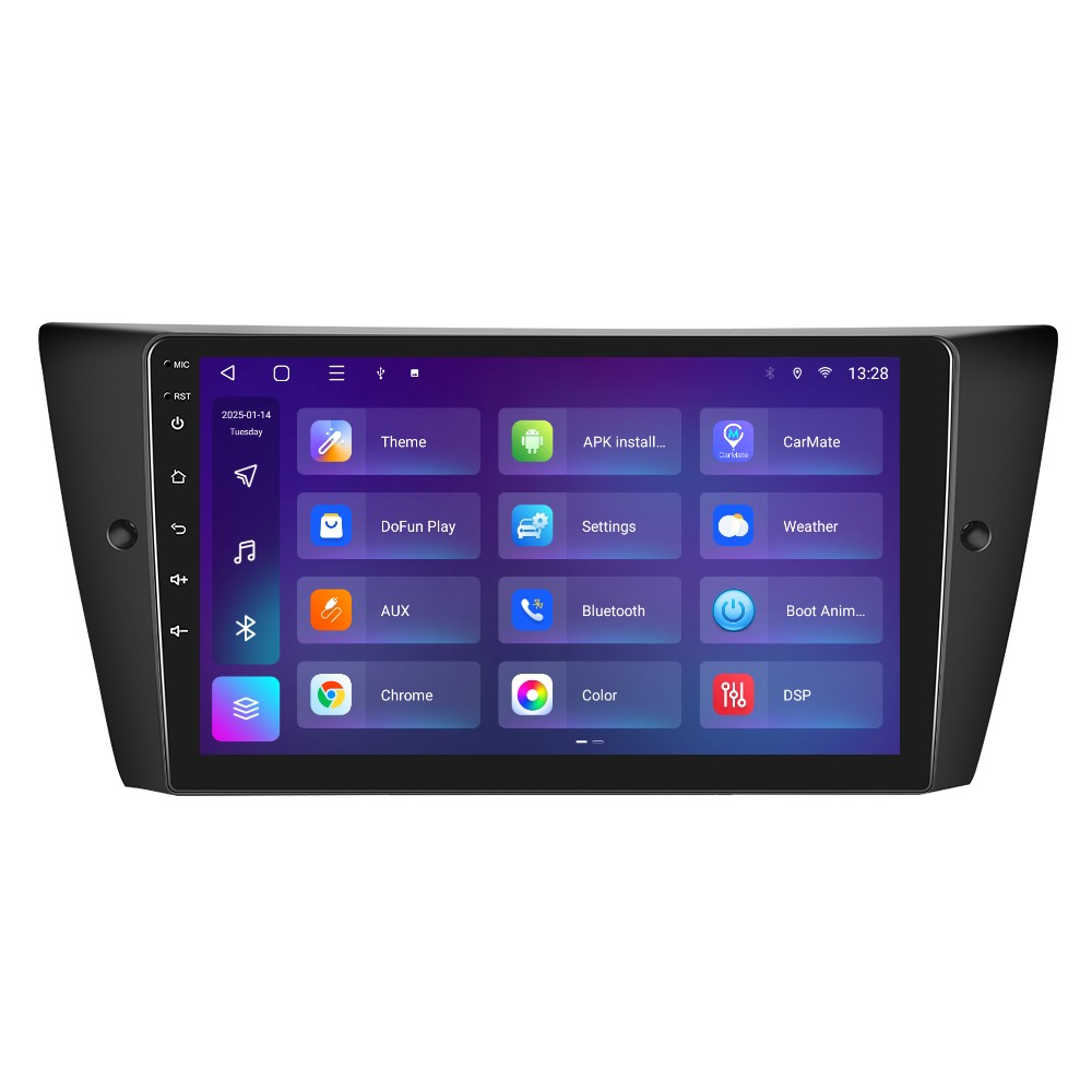 Navigatie cu Android 11, 2GB RAM 32 GB ROM ecran 9 Inch,dedicata BMW Seria 3 E90, E91, E92,Carplay si Android Auto [3]