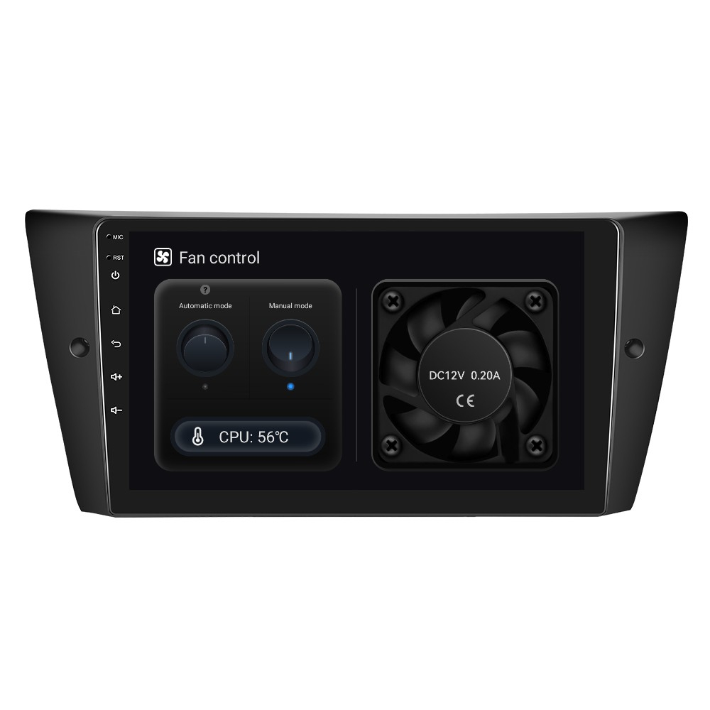 Navigatie BMW Seria 3 E90, E91, E92, E93 cu Android 12, 8GB RAM 128 GB ROM, DSP, Carplay si Android Auto, ecran 9 inch [9]