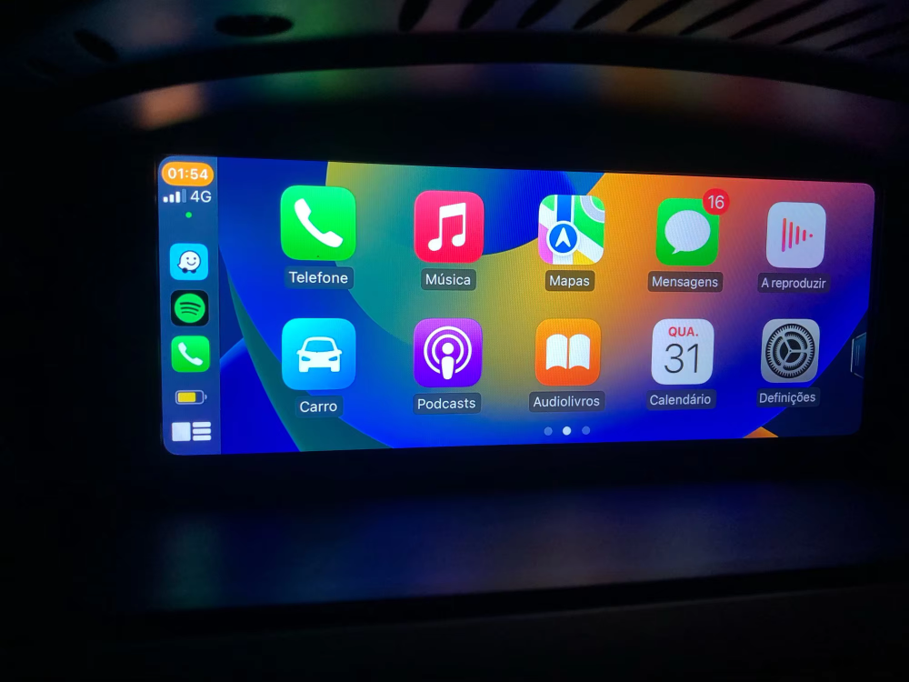 Navigație BMW Seria 5 E60/E61/E63/E64/E90/E91/E92 (2004-2012) CCC - CarPlay, Android Auto, 4GB RAM, 64GB ROM, 4G SIM, DSP + Cameră AHD CADOU [8]