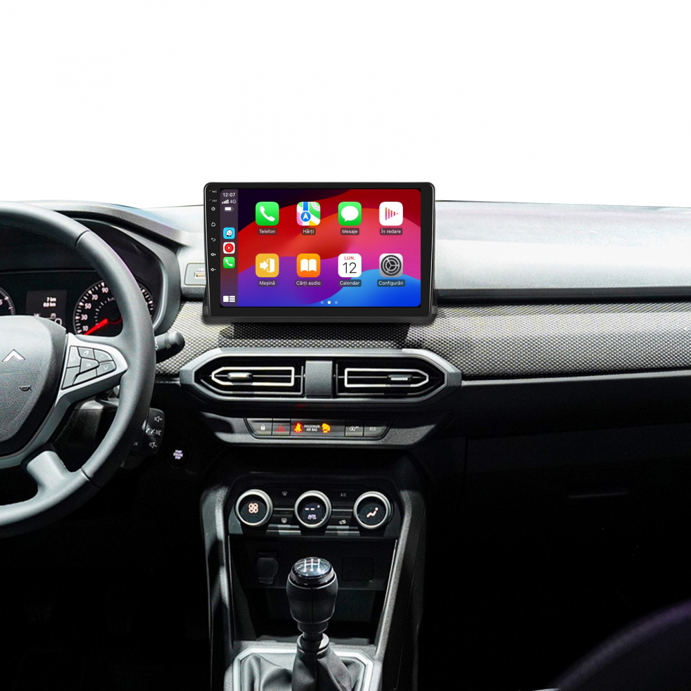 Navigație Android Dacia Logan 3 / Duster / Sandero 2021-2023 – 10.1", 2+32GB, Carplay, DSP [4]