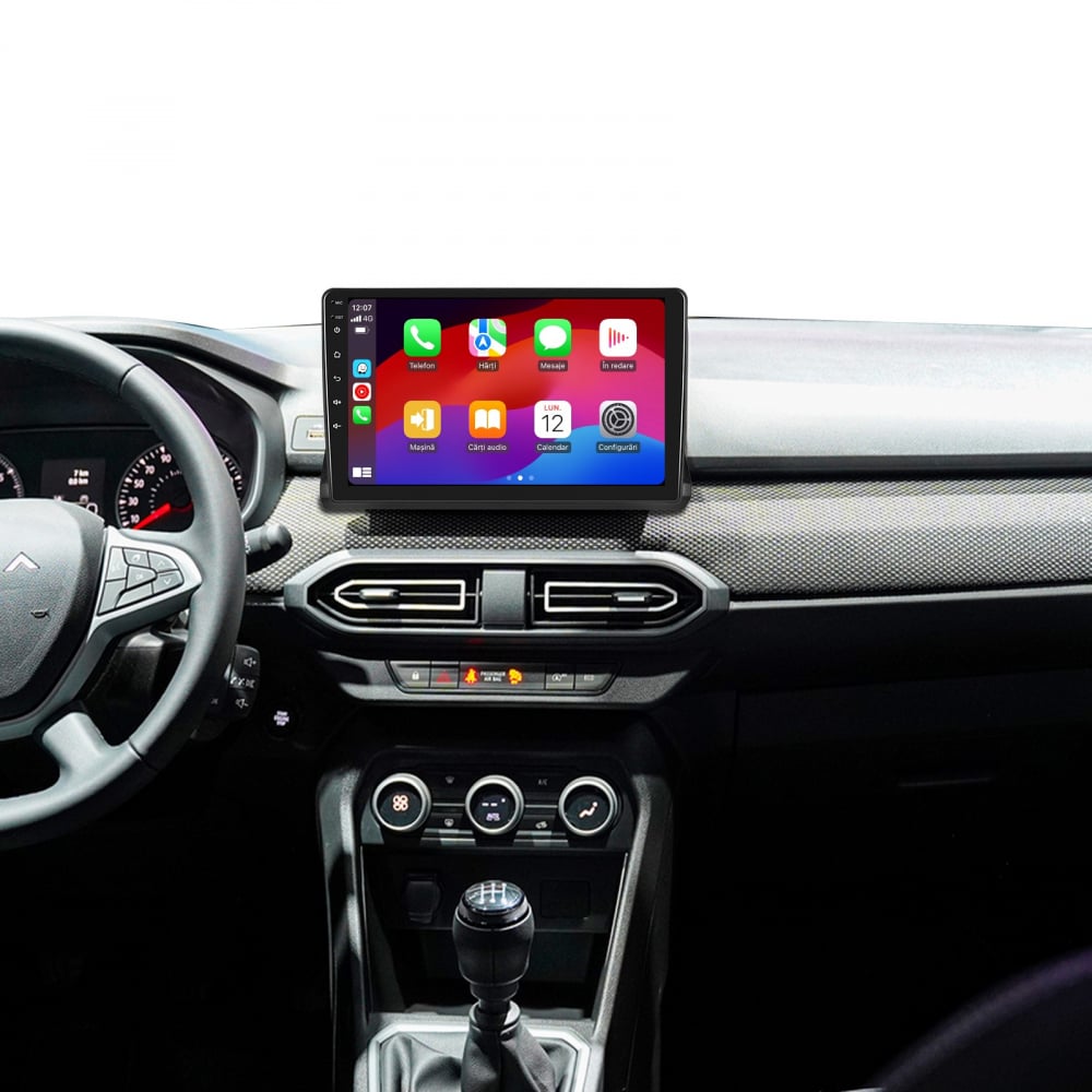 Navigație Android Dacia Logan 3 / Duster / Sandero 2021-2023 – 10.1", 4+64GB, Carplay, SIM 4G [4]