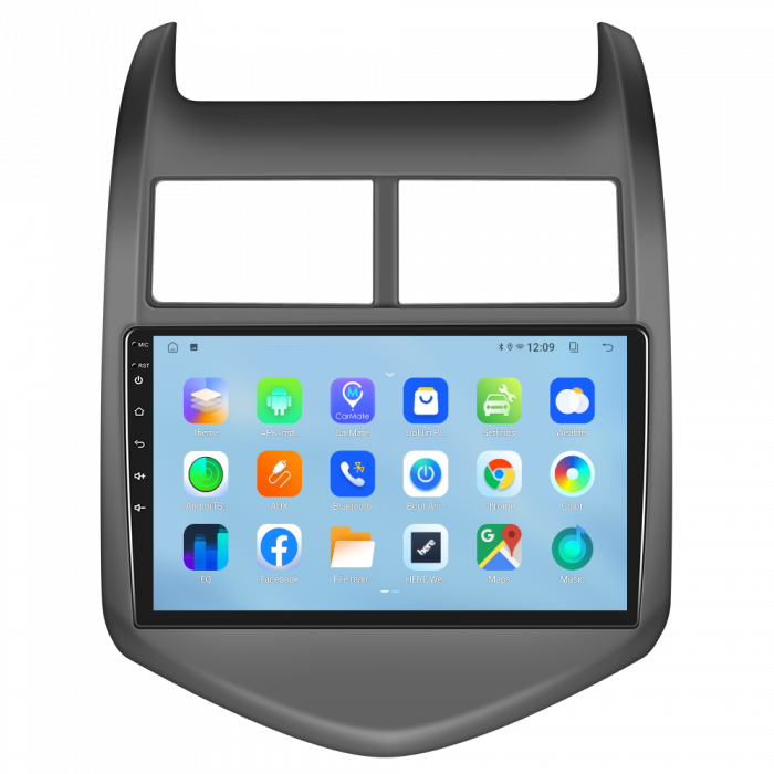 Navigatie Chevrolet Aveo (2011-2013), Android 12, 2GB RAM 32GB, DSP, Carplay si Android auto, ecran 9 inch [4]
