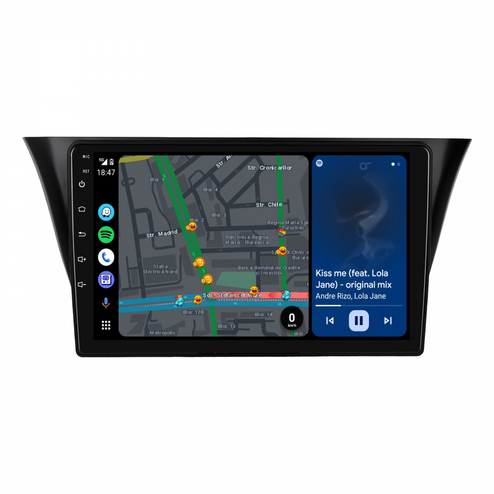 Navigatie IVECO Daily (2014-2021), Android 13, 4GB RAM 64GB, DSP, Carplay si Android auto, ecran 9 inch [8]