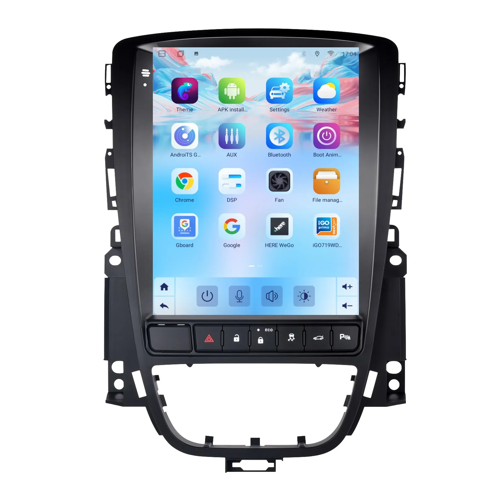 Navigatie Opel Astra J (2009-2015)  Tip Tesla, Android 12, 4GB RAM 64GB, SLOT SIM 4G, DSP, CarPlay si Android Auto, ecran 9,7 inch - Copie [5]