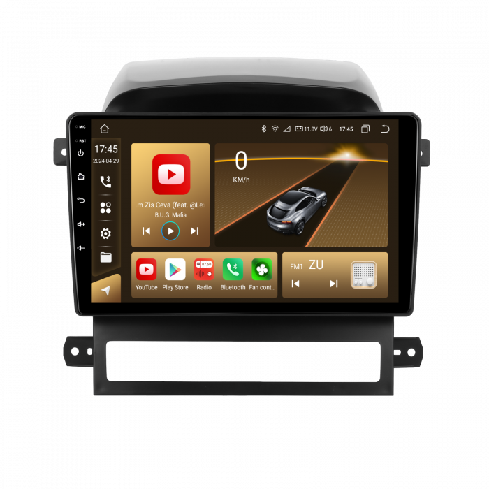 Navigatie Chevrolet Captiva (2008-2012), Android 12, 8GB RAM 128GB, SLOT SIM 4G, DSP, Carplay si Android auto, ecran 9 inch [3]