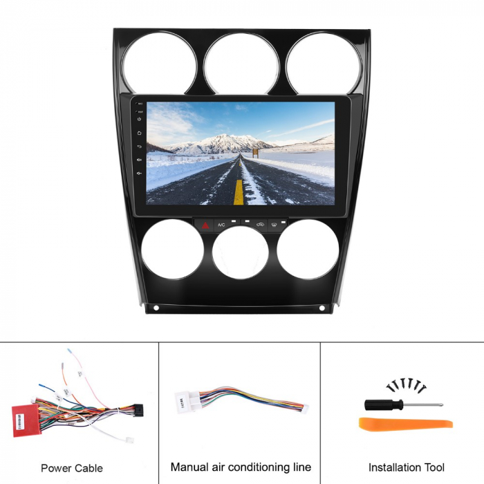 Navigatie Mazda 6 (2004-2015), Android 12, 2GB RAM 32GB, DSP, Carplay si Android auto, ecran 9 inch [8]