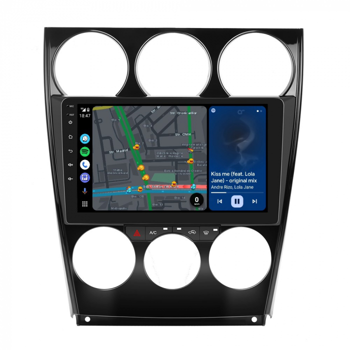 Navigatie Mazda 6 (2004-2015), Android 12, 2GB RAM 32GB, DSP, Carplay si Android auto, ecran 9 inch [4]