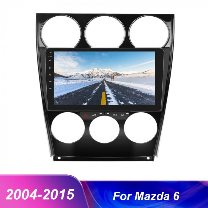 Navigatie Mazda 6 (2004-2015), Android 12, 2GB RAM 32GB, DSP, Carplay si Android auto, ecran 9 inch [2]