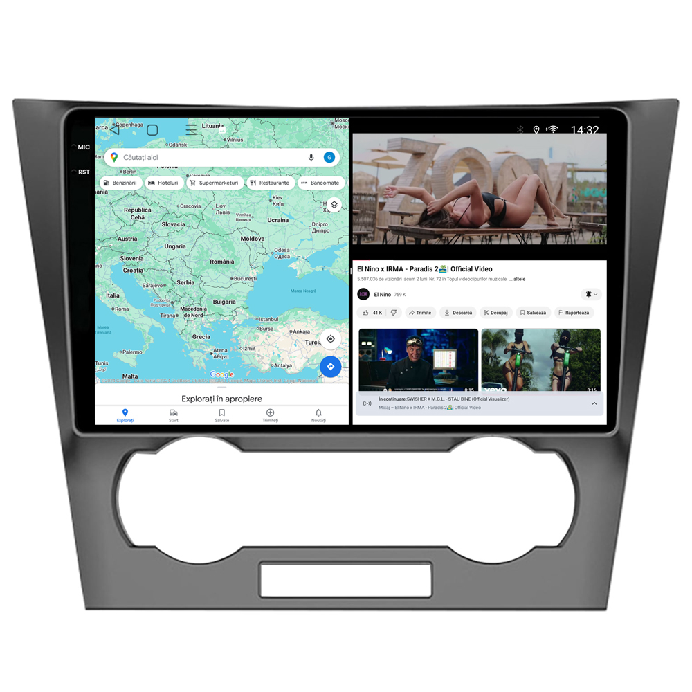 Navigație Android dedicată 2K QLED Octa-Core UIS8581A cu SIM 4G, CarPlay și Android Auto [5]