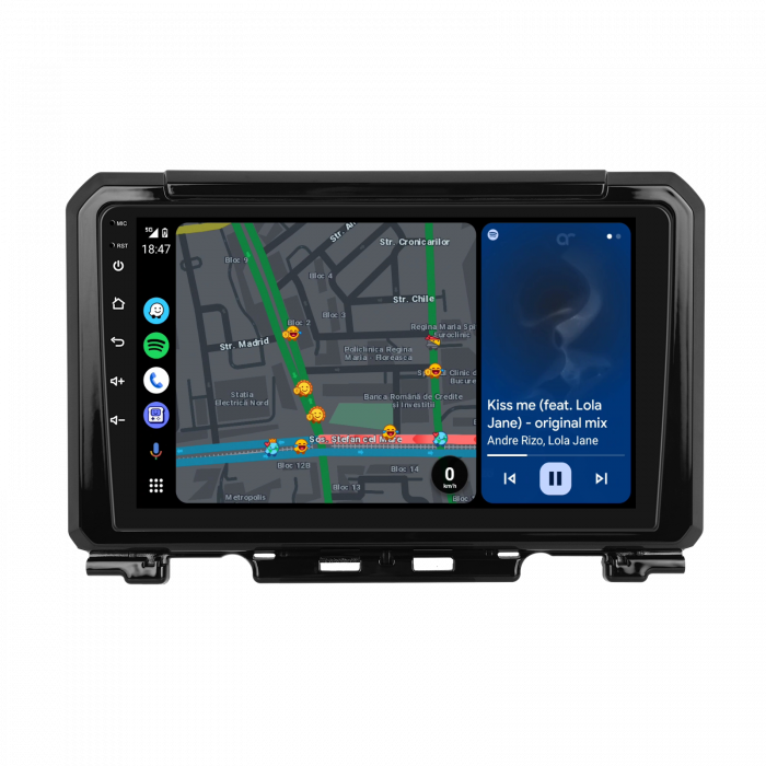 Navigatie Suzuki Jimny 4 (2018-2023), Android 12, 2GB RAM 32GB, DSP, Carplay si Android auto, ecran 9 inch [2]