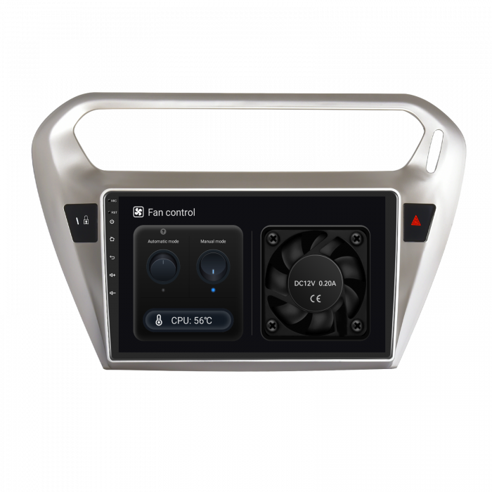 Navigatie Peugeot 301 (2012-2016), Android 12, 8GB RAM 128GB, SLOT SIM 4G, DSP, Carplay si Android auto, ecran 9 inch [5]