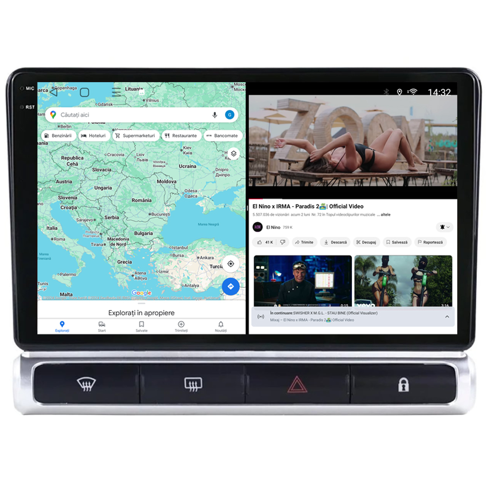 Navigație Android dedicată 2K QLED Octa-Core UIS8581A cu SIM 4G, CarPlay și Android Auto [5]