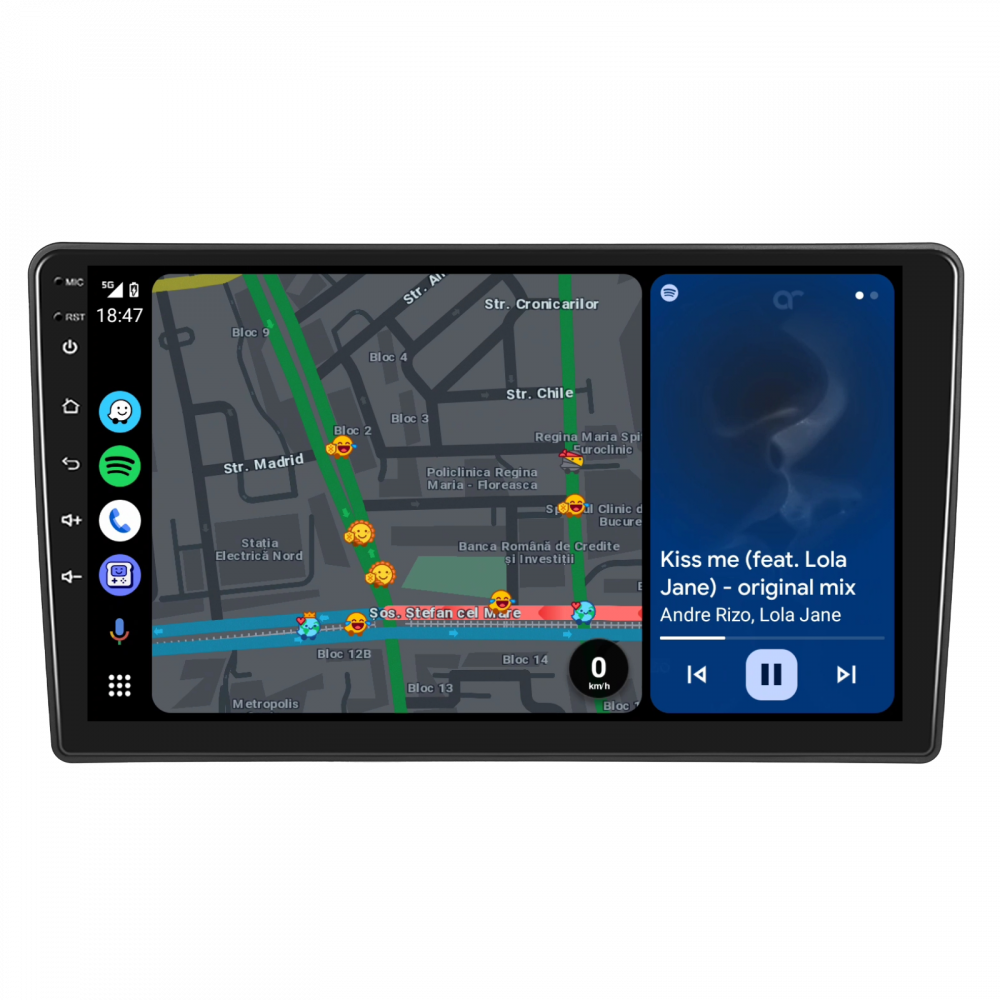 Navigatie Peugeot 308 308S (2015-2018) cu Android, 8GB RAM 128GB ROM, cu SLOT SIM 4G, DSP, ecran 9 Inch,Carplay si Android Auto [7]