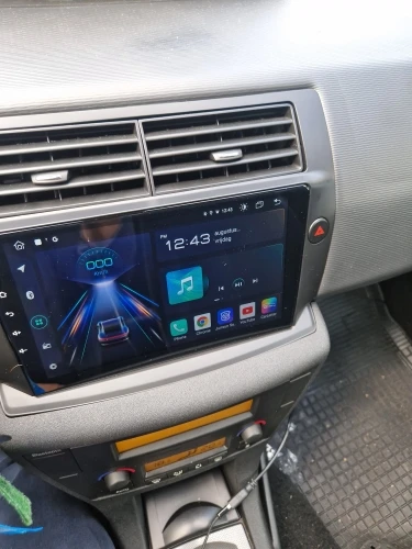 Navigatie Citroen C4 din (2004-2012) cu Android 12, 4GB RAM 64GB ROM, SIM 4G, DSP, ecran 9 Inch,Carplay si Android Auto [8]