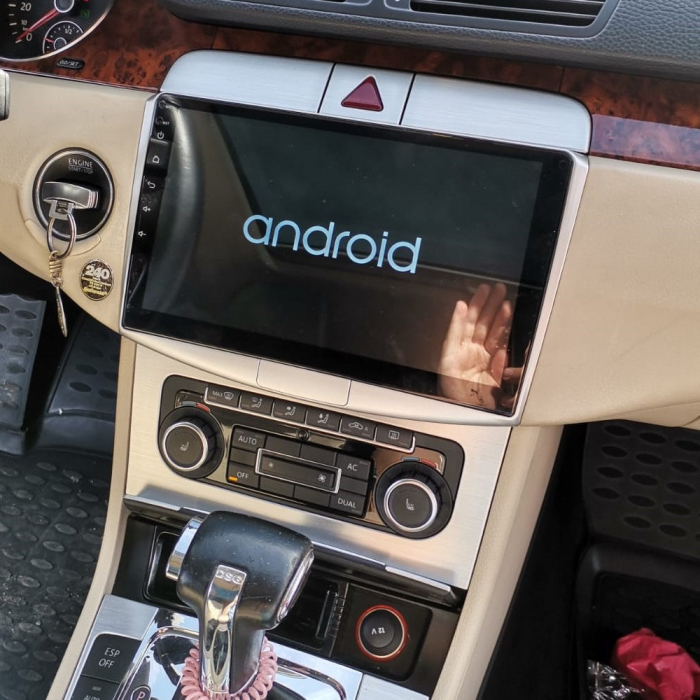 Navigatie Passat B6|B7|CC cu Android 2GB RAM 32GB ROM, Android 13, CarPlay si Android Auto Wi-fi, Youtube, Waze, ecran HD 10.1 Inch [12]