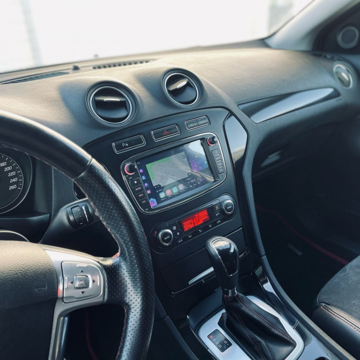 Navigatie cu Android 10, Ecran de 7 Inch, dedicata Ford Focus 2,Kuga,S Max,Mondeo,C Max [8]