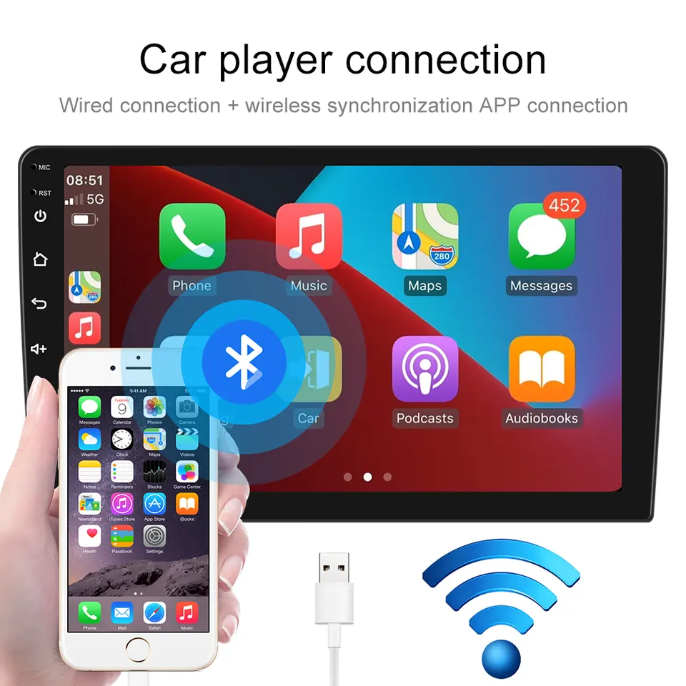Navigatie Hyundai i30 (2011-2015) cu Android 12, 8GB RAM 128GB ROM, SIM 4G, CarPlay si Android Auto, DSP, ecran 9 inch [6]
