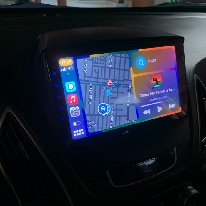 Navigatie Hyundai IX35 (2010- 2015) Android 12, 2GB 32GB, DSP, CarPlay si Android Auto, 10.1 Inch [7]