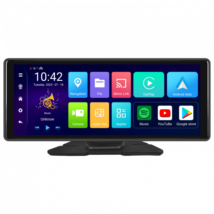 Navigatie cu Android 13, 4GB+64GB, CAMERA DVR FULL HD INCLUSA si Camera marsarier, GPS Portabil, Universal, CarPlay si Android Auto WI-FI, ecran tactil HD 10.26 inch [6]