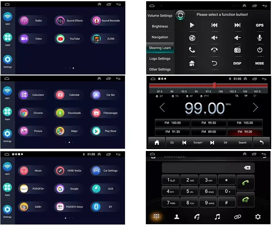 Navigatie Opel Astra, Vectra, Corsa, Zafira, cu Android 12, 2GB RAM 32 GB ROM ecran 7 Inch, Carplay si Android Auto wireless [7]