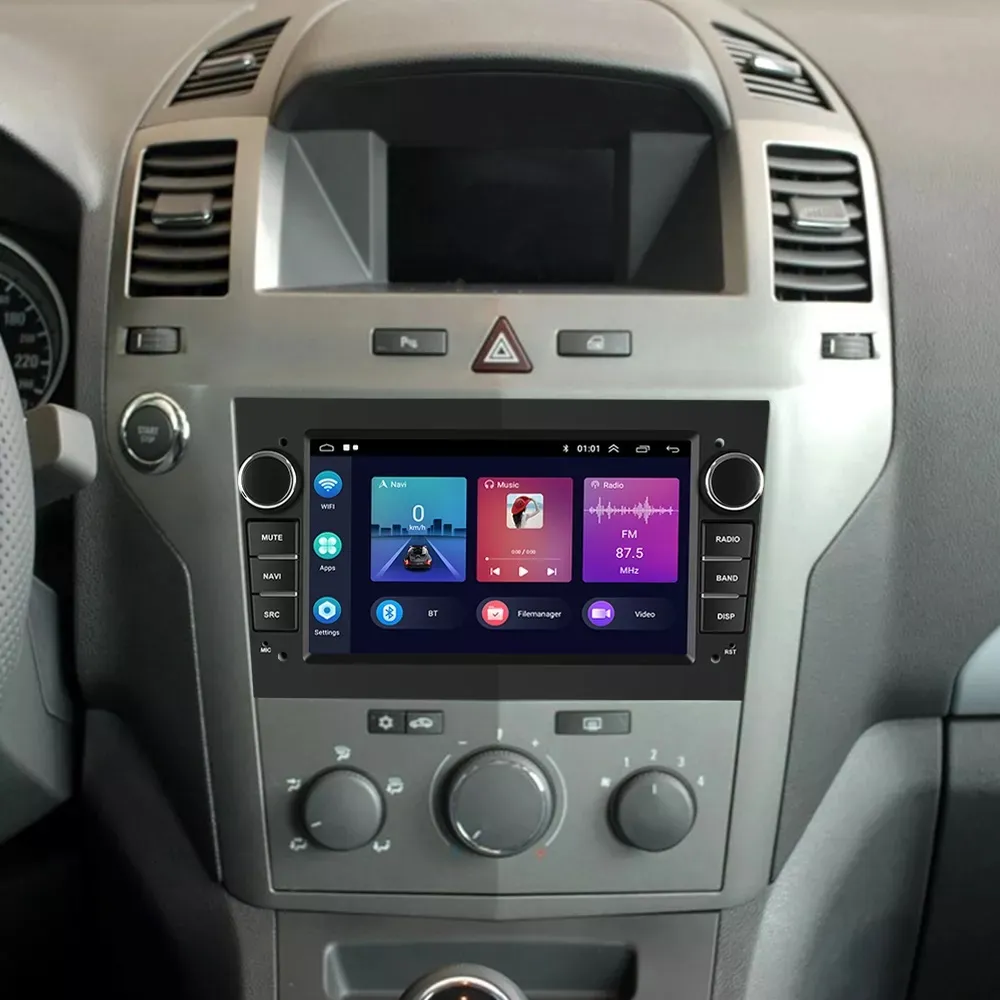 Navigatie Opel Astra, Vectra, Corsa, Zafira, cu Android 12, 2GB RAM 32 GB ROM ecran 7 Inch, Carplay si Android Auto wireless [2]