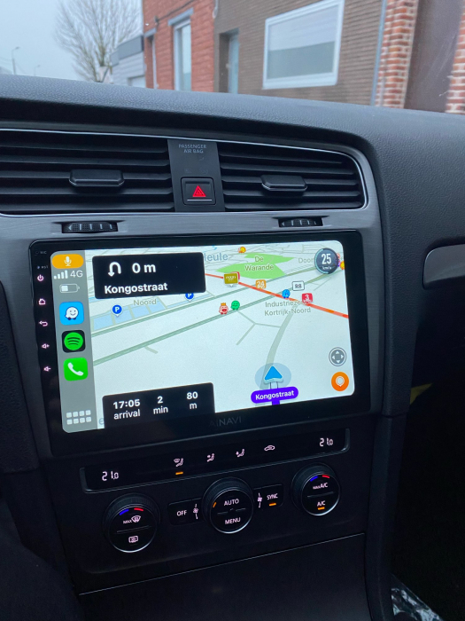 Navigatie Volkswagen Golf 7 (2012-2020) 2GB RAM 32GB, Android 12, DPS, CarPlay si Android Auto, ecran 10 Inch [4]