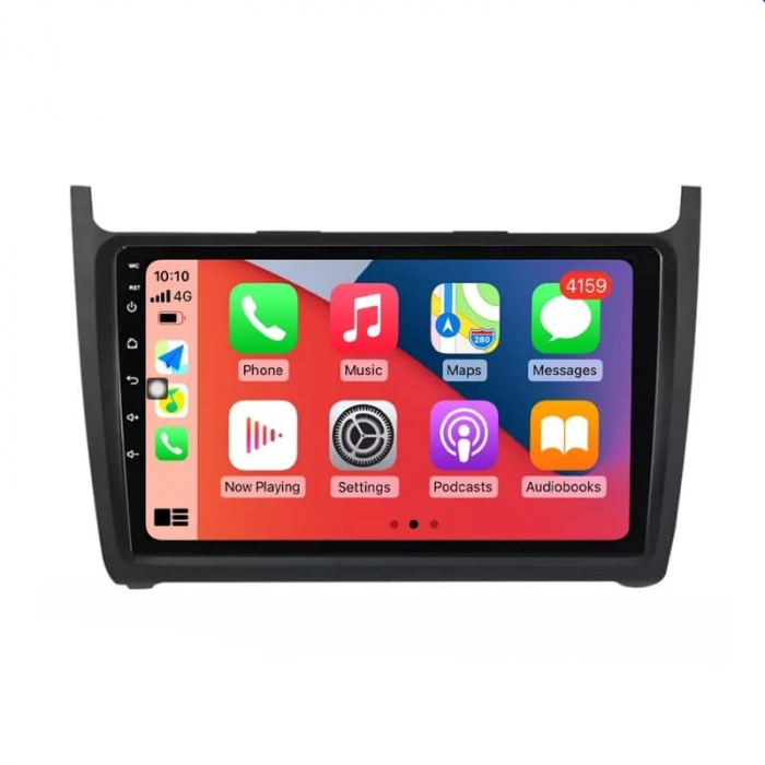Navigatie Volkswagen POLO (2011-2016), Android 12 ,2GB RAM 32GB ROM, DSP, CarPlay wireless si Android Auto, ecran HD 9 Inch [4]
