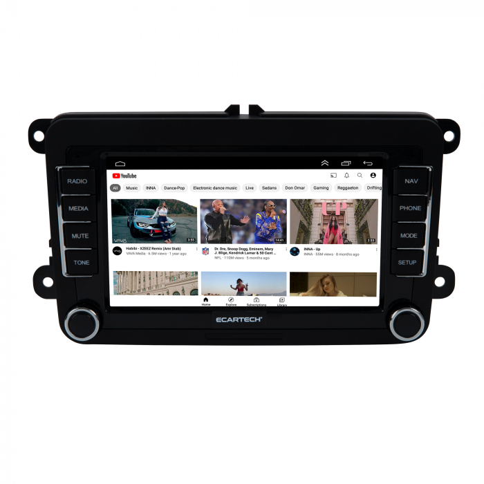 Navigatie Volkswagen, Skoda, Seat cu Android 13, 7 Inch, CarPlay si Android Auto dedicata Golf 5, Golf 6, Jetta, Passat B6, CC, B7, Polo, Tiguan, Touran, Skoda, Seat [7]