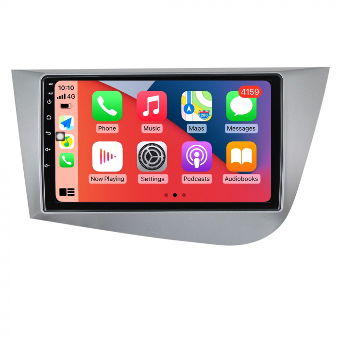 Navigatie Seat Leon MK2 (2005-2012) 4GB RAM 64GB ROM, Andriid 12, DSP, CarPlay si Android Auto ecran 9 Inch [6]