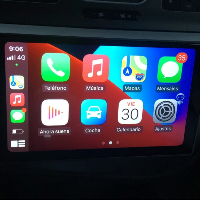 Navigatie cu Android,Carplay si Android auto, dedicata Seat Leon MK2 2005-2012, ecran 9" 2GB/32GB [6]