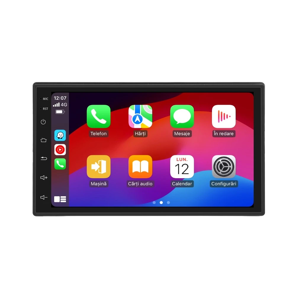 Navigație 2DIN Android cu CarPlay și Android Auto, 1GB RAM, 16GB ROM - Ideală pentru VW Golf 4, Passat B5, Skoda, Bora [3]