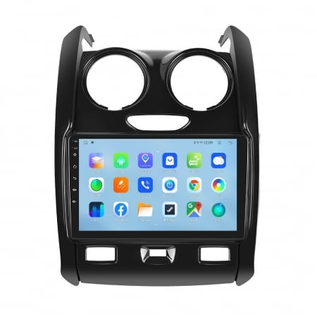 Navigatie  Dacia Duster (2012-2019), 4GB RAM 64GB Cartela SIM 4G, DSP, Android 12, Carplay si Android auto,ecran 9 Inch [2]